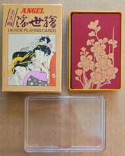Vtg Bijinga Ukiyoe Japanese Playing Cards Features Artwork of Beautiful Women picture