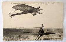 c.1910 Antoinette Monoplane Aviation Postcard Camp de Châlons France Unused picture