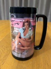 VINTAGE 1987 SNAP ON TOOLS PINUP GIRL-CYNTHIA MUG SEXY RISQUÉ CALENDAR GIRL USA picture