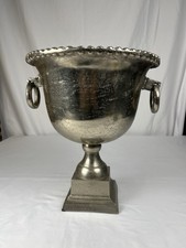 L'Hotel DuMont Paris 1893 Champagne Ice Bucket Urn Beaded Rim Pedestal 16
