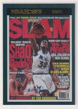 NBA SHAQUILLE O'NEAL 2021 22 PANINI HOOPS BASKETBALL No. SLAM 3 HOLO MAGIC Shaqu picture