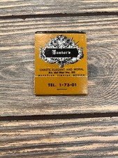 Tambor's El Patio Mazatlán Sinaloa Vintage Multiple Ad Matchbook picture