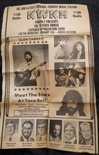 Vintage 1984 KWKH Shreveport LA 7th Annual Listener Appreciation Show Hirsch Col picture