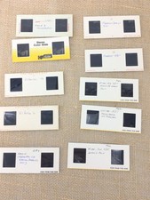 10 VTG 60's-80's Autos Thunderbird Grand Prix+ Kodachrome Color Stereo Slides  picture