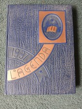 Vintage Bucknell University 1937 Yearbook Lewisburg  PA History Sports Football  picture