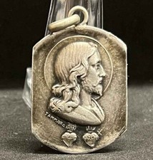 Uruguay 1925 Sacred Heart of Jesus Our Lady of Mount Carmel parish, silver 8 GRS picture