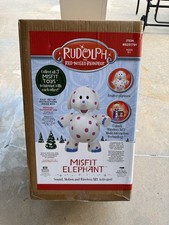 2' Misfit Elephant Rudolph the Red Nosed Reindeer Lowe's 2026 NIB ON HAND picture