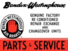 Bendix Westinghouse Brake Service NEW Metal Sign 24