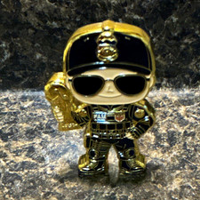 Funko Gold Tone Metal Police Officer Pin, Gold/Black, FIFA 2026 Text picture