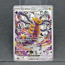 Giratina ex Shinny Full Fan Art Custom Holographic Comic Book Style Card picture