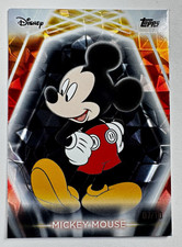 2025 Topps Disney NeonMickey Mouse Black Diamante Diamond /10 #200  picture