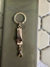Vintage Schlage Key Gold Twin Lock Keychain by Anson picture