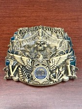 DEA Caribbean Division St Thomas Resident Office Challenge Coin Rare picture