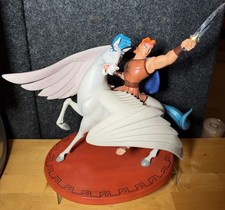 WDCC HERCULES & PEGASUS Defiant LE 1250/2000 Disney Figurine w/ COA Box - ISSUES picture