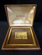 Vintage Italian Rodana Framed Art Venice St Mark’s Square Collectible w/ Box picture