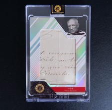 Pablo Picasso 19/50 2026 Eternal Revelation Celebrities jumbo history Relic picture