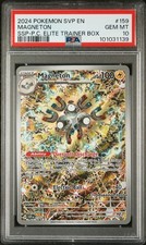Magneton 159 Surging Sparks Pokemon Center ETB promo PSA 10 picture
