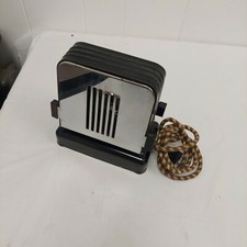 Vintage 1930's Art Deco Electric Home Kitchen Toaster Tested Working Rare picture