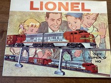 1960 LIONEL TRAINS ILLUSTRATED ACCESSORY CATALOG “027” “SUPER 0” HO EX CONDITION picture