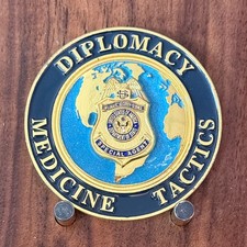 Diplomatic Security Service Special Agent Medic Challenge Coin W#20 picture