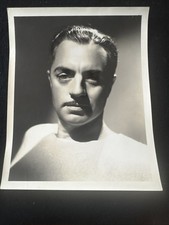 WILLIAM POWELL Photo By HURRELL Vintage Original 1930s MGM stamped Press VTG picture