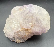 Fluorite Purple & White Mineral Cluster Specimen picture