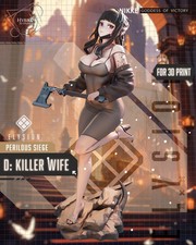 D: Killer Wife | UNPAINTED | 1/8 Scale Resin Figure | NIKKE picture