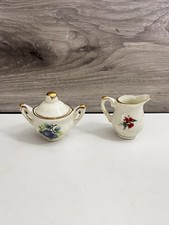 Formalities By Baum Bros Sugar And Creamer Set 2” Vintage picture