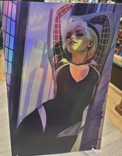 Mad Love Nathan Lorenzana 6 Spider-Gwen Cosplay Matching 3/10 Foil Set 2 Books picture