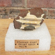 Thunder Egg Polished, Priday Ranch Oregon, 78g Estate Specimen picture