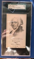 1880s Hd2a Trade Card John Adams SGC 5 EX Mason's Shoes None Higher picture