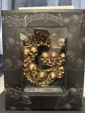 Godspeed Very Rare Discontinued Skull & Bones G Statue/Trophie and Original Box picture