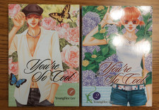 YOU'RE SO COOL VOLUMES 1 & 2 YOUNG HEE LEE ENGLISH MANGA 1ST PRINTS 2008 picture