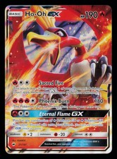 Ho-Oh GX 21/147 Holo Ultra Rare Burning Shadows Pokemon Near Mint picture