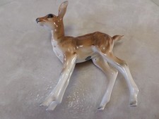 Vintage Japan Ceramic Minature  Deer Fawn Figurine Retro 50s/60s picture