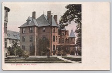 Oak Grove Flint Michigan E. C. Kropp Postcard Victorian Architecture Early 1900s picture