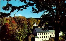 Postcard View of the Center of Village of Spofford New Hampshire NH 1964    2320 picture