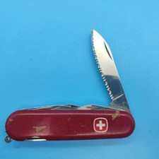 Used Wenger Alpine Backpacker Swiss Army knife Serrated  picture