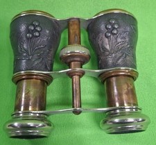 Antique Chevalier Paris Opera Glasses Binoculars Embossed France  picture