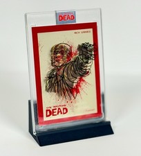 2026 Keepsake Walking Dead Spotlight Rick Grimes 4D-01 4-D SSP Case Hit RARE picture