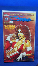 TOPPS COMICS ZORRO #11 LADY RAWHIDE APP., LISNER STRETCH COVER NM picture