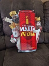 Rare Mayaguez Puerto Rico Malta India Beer 3 Kings Reyes Magos Sign Original🇵🇷 picture