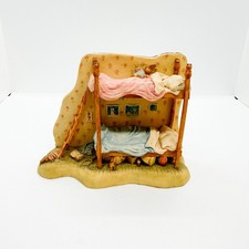 Vtg Brambly Hedge Bunk Beds Figurine Charpente Clover Catkin Mice Mouse  G2U picture