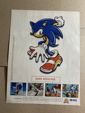 Sonic Adventure 2 Sega Dreamcast Print Ad Poster Good Hedgehog picture