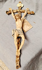 Vintage Amilcare Santini Crucifix Figurine - Jesus on the Cross ~15