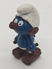 Vintage Peyo Schleich Clockwork Smurf Figurine (1983) picture