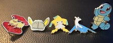 Lot Of 5 Pokemon Pikachu Latios Eevee Squirtle Jirachi Pokémon Enamel Pins 5pcs picture