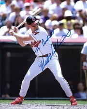 Cleveland Indians Matt Williams Signed Autographed 8x10 Photograph To Andrew picture