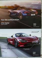 MCLAREN MODEL 720S AND 570S SPEC SHEETS picture
