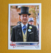 2022 Topps UK Edition Royal Family Prince Edward Earl of Wessex BRF-9 SSP picture